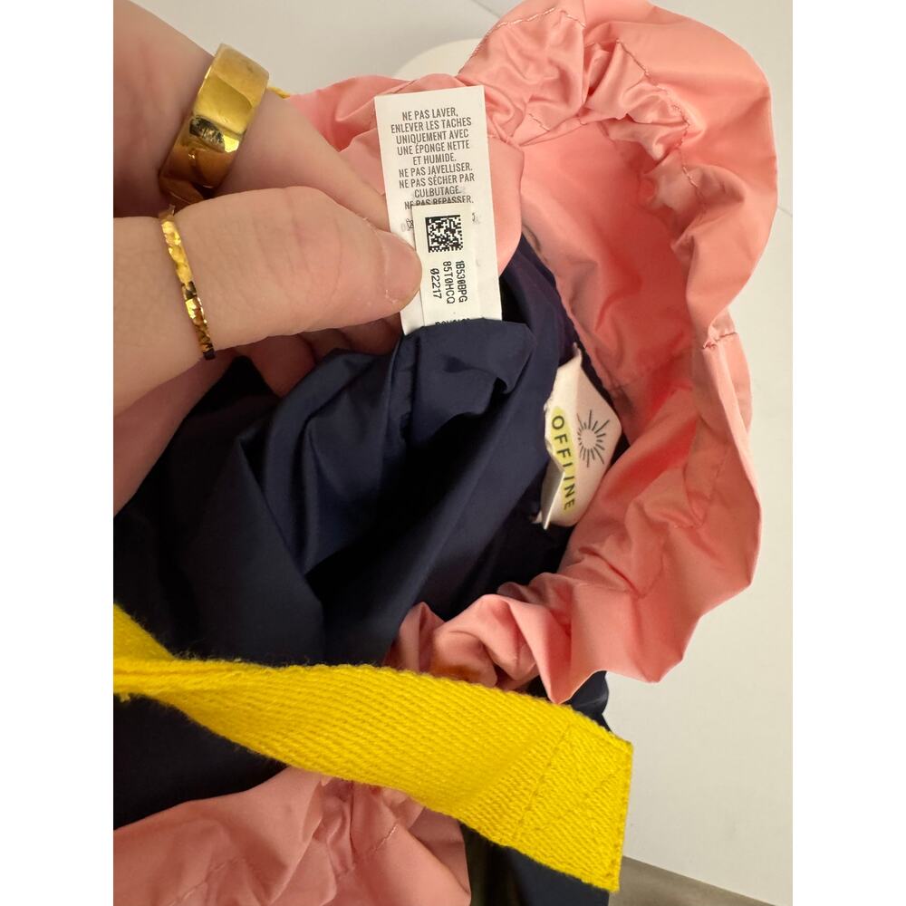 OFFLINE By Aerie Multicolor Drawstring Backpack N… - image 9